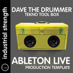 D.A.V.E. The Drummer: Tekno Toolkit Ableton Live Template
